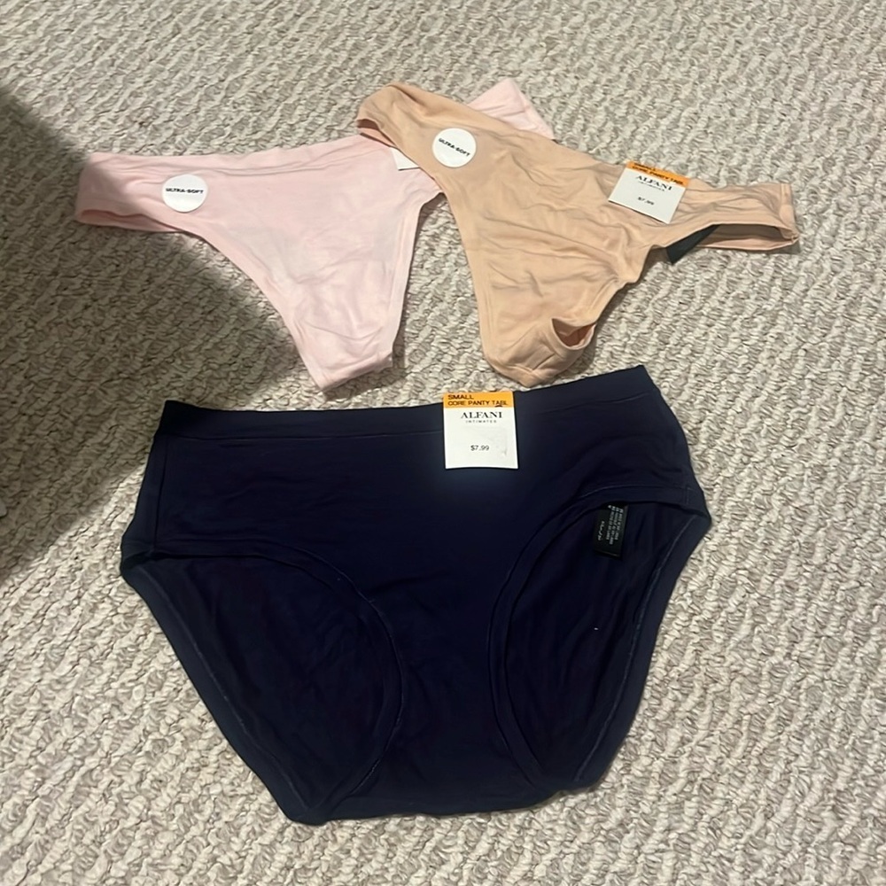 Alfani core panty ultra soft- 2 thongs